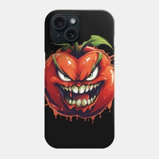 Angry Killer Tomato Phone Case