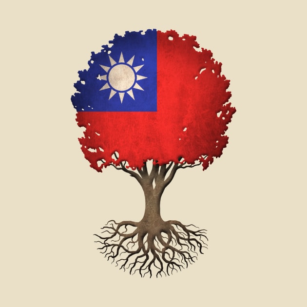 Tree of Life with Taiwanese Flag by jeffbartels