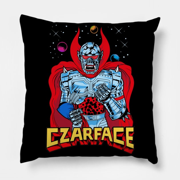 CZARFACE Pillow by Hislla