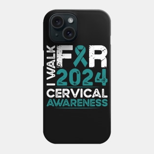 Cervical Awareness Walk 2024 Phone Case