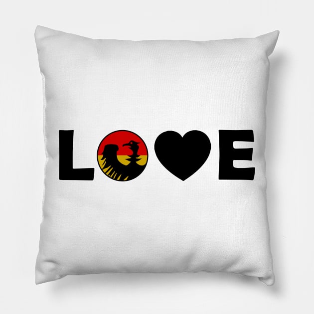 Germany Pillow by Karpatenwilli