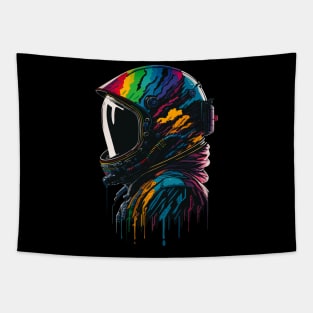 Rainbow Astronaut Tapestry