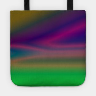 BLUE GREEN PINK TEXTURE ART Tote