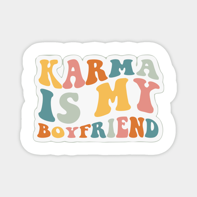 karma boyfriend Magnet by dawnttee