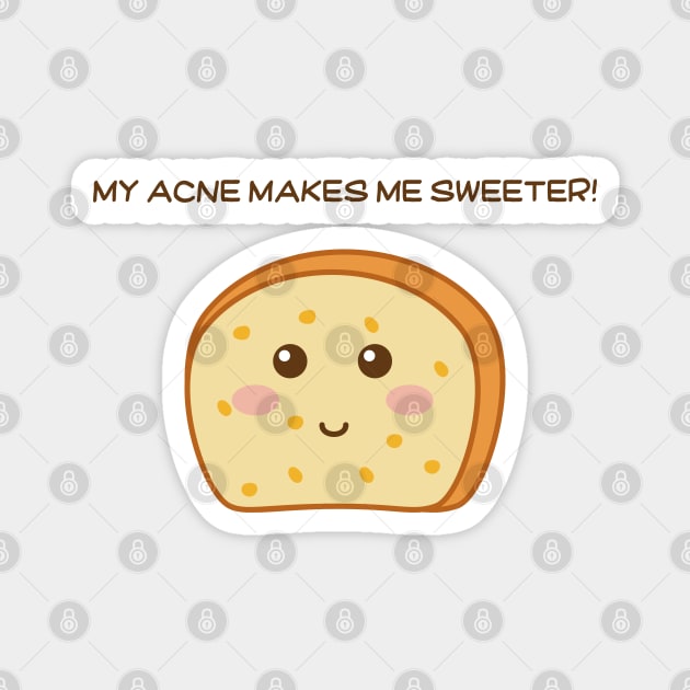 Raisin Bread Magnet by chyneyee