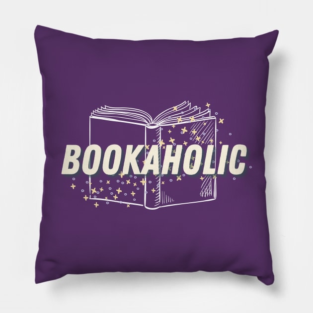 Bookaholic Pillow by angiedf28