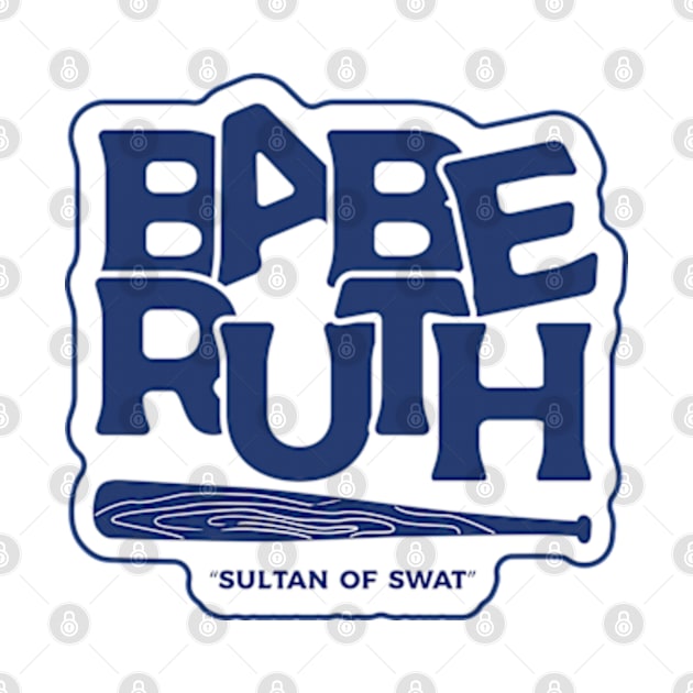 Babe Ruth by kindacoolbutnotreally