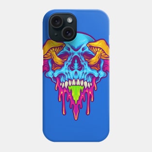 Drip Slime Skull Phone Case