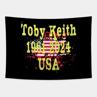 Toby Keith USA 1961 2024 D21 Tapestry