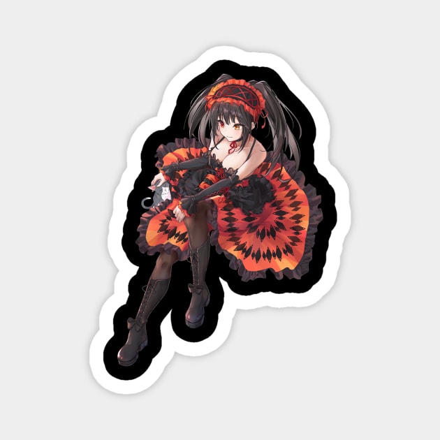 Tokisaki Kurumi Date A Live Magnet by RhysDawson