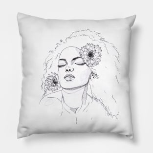 brazilian girl Pillow