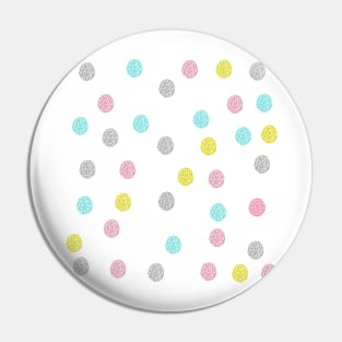 Fun Polka Dot Pattern Pin