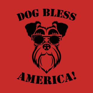 Dog bless america T-Shirt