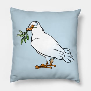 Pigeon Of Peace Pillow