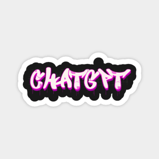 ChatGPT Graffity Magnet