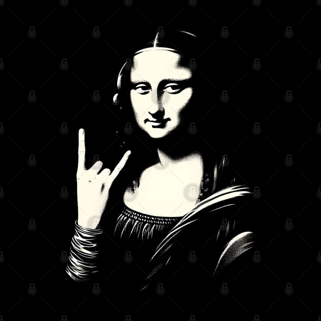 Mona Lisa's Metal Hand by MetalByte