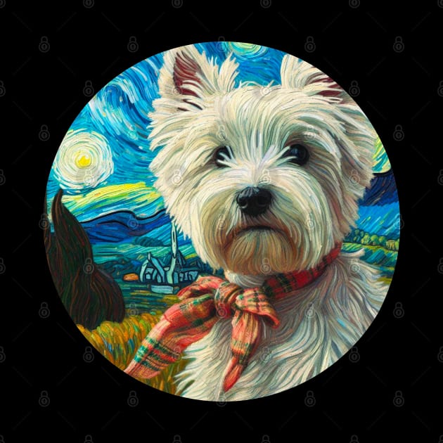 Fashionable Westie by Star Fragment Designs