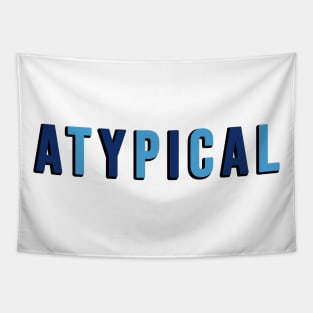 Atyical Netflix Blue Tapestry