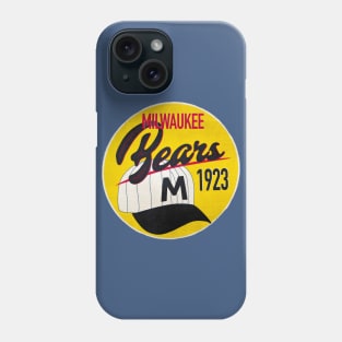 Milwaukee Bears 1923 • Milwaukee, Wisconsin Phone Case