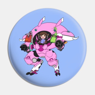 Umaru - Gremlin D.Va Mecha Mashup! Pin