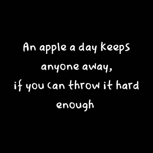 An apple a day by Word and Saying