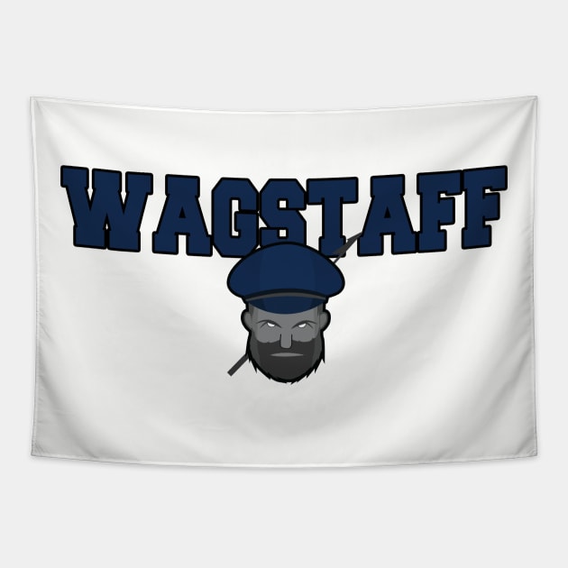 Wagstaff School Whalers Mascot Tapestry by shanestillz