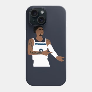 D'Lo "Ice in his Veins" Timberwolves Phone Case