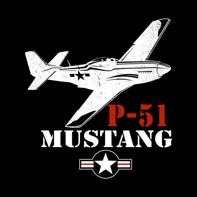 P51 Mustang Aircraft Fighter by peskyrubeus