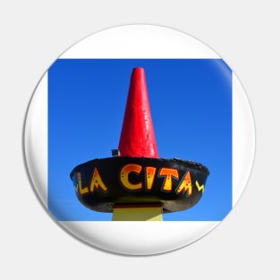 La Cita hat 1950s Pin