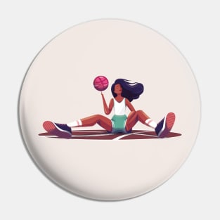 Penelope - Basketball Girl Pin