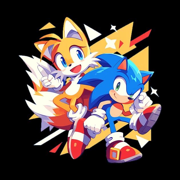 sonic and tails by StevenBag