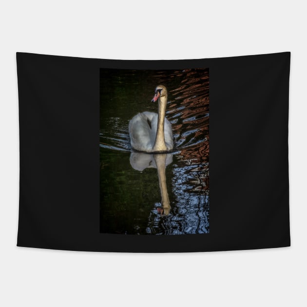 A Swan On The Kennet Tapestry by IanWL