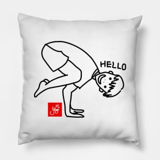 HELLO (YOGA) Pillow