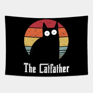 The Catfather Cat Father Mafia Whiskers Male Daddy Tapestry