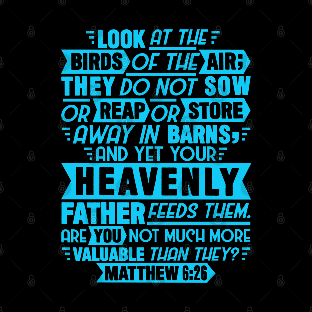 Matthew 6:26 by Plushism