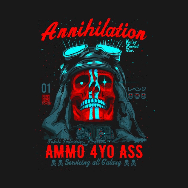 Annihilation Soldier Tribal Black Ops Skull by TOKEBI