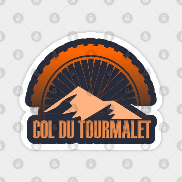 Col du tourmalet Magnet by vintagejoa