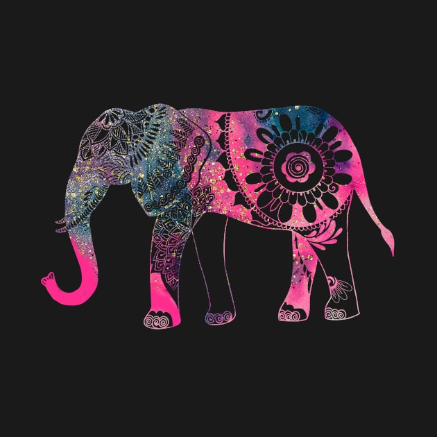 Mandala Elephant Splash by digitaldoodlers