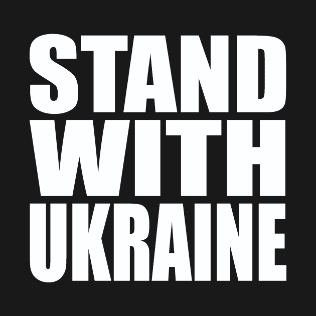 Stand with Ukraine by Evergreen Tee