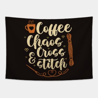 Coffee Chaos & Cross Stitch Tapestry