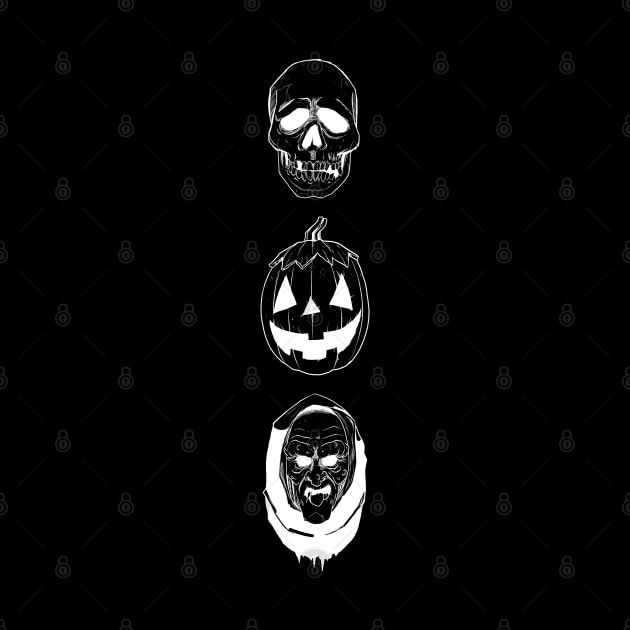 Season of the Witch Masks Vertical by thecalgee