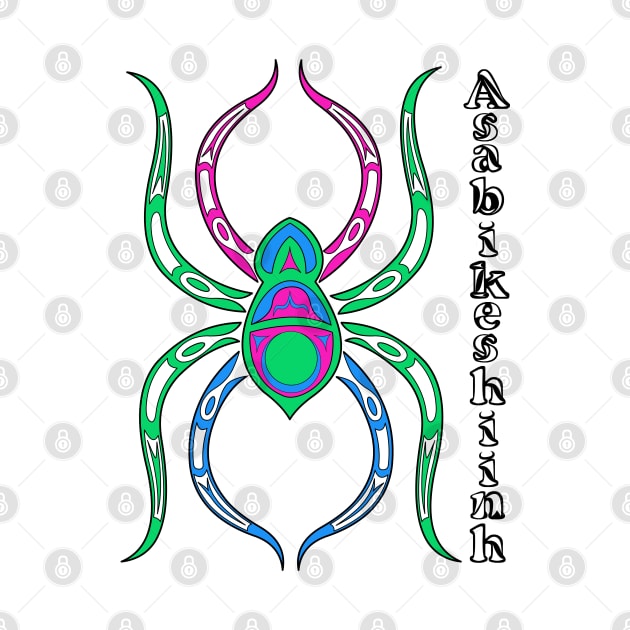 Asabikeshiinh (spider) Polysexual Pride by KendraHowland.Art.Scroll