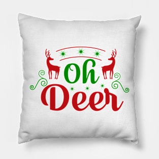 Christmas 5 - Oh Deer Pillow