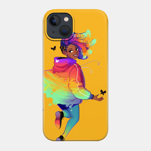Raincoat - Rainbow - Phone Case