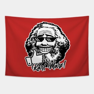 Karl Marx (two-tone) Tapestry