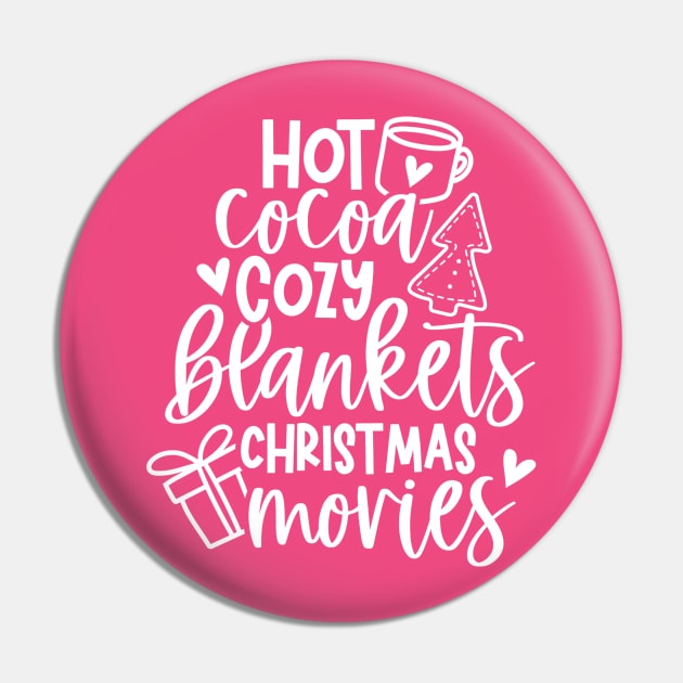 Hot Cocoa. Cozy Blankets. Christmas Movies. Pin by Bowtique Knick & Knacks