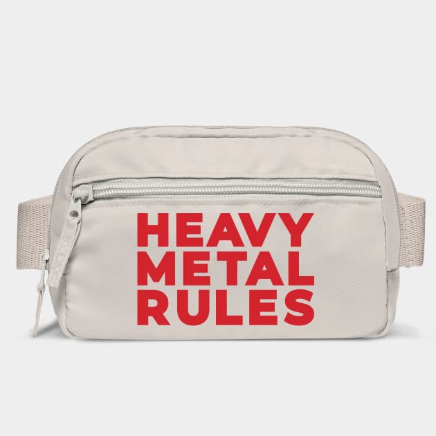 Heavy Metal Rules by Stars Hollow Mercantile