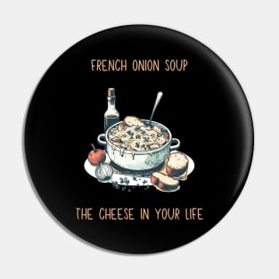 French Onion Soup - The Cheese In Your Life | Gourmet | Foodie | Chef | Kitchen | Soupe à l'Oignon Gratinée Pin