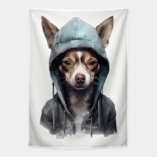 Hoodie Toy Dog Tapestry