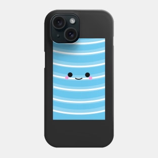 I'm a cute Iphone and I smile [Light Blue] Phone Case